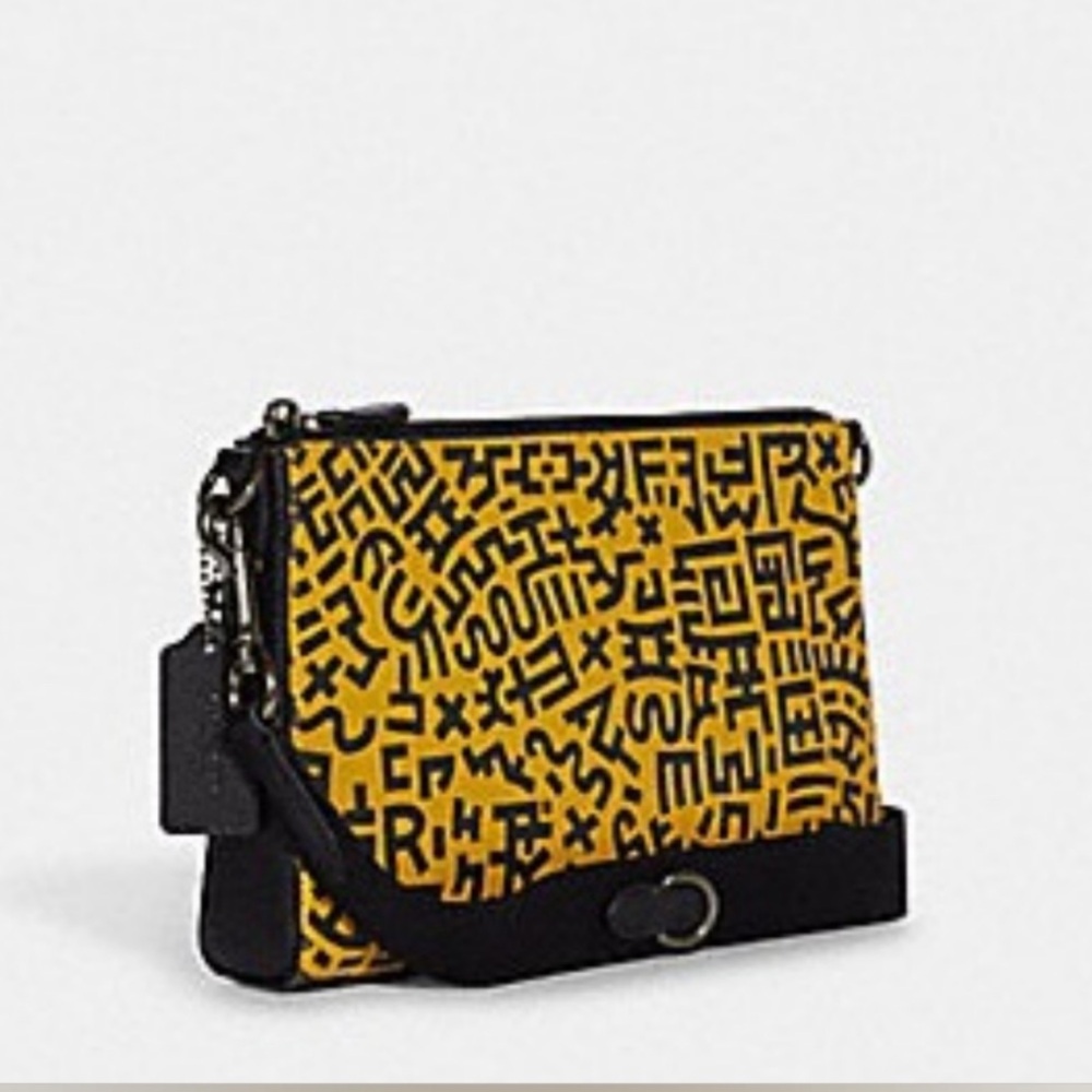 Coach Disney Mickey Mouse X Keith Haring Holden Crossbody - Style C6911-2022 - Picture 2 of 4